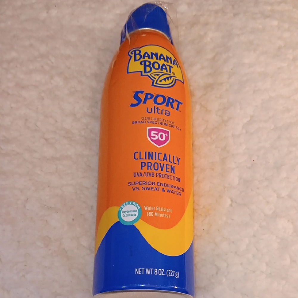 Banana Republic Sport Ultra Sunscreen SPF 50 - Orange & Blue